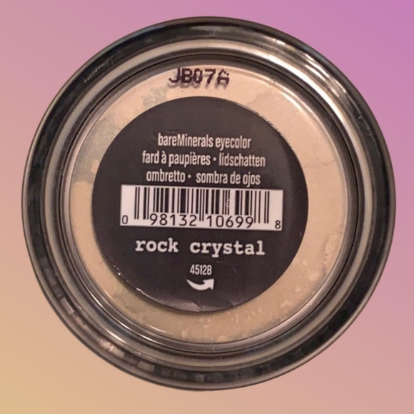 🌟🧚♀️ROCK CRYSTAL BareMinerals DISCONTINUED MINI Eyecolor NWT/SEALED - Picture 2 of 6